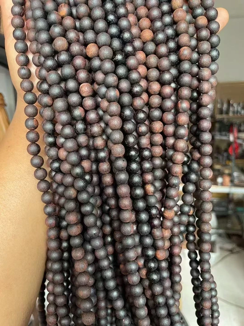 天然缅甸小叶降真香08×108颗黄油蜜结花香甜韵男女手链念珠