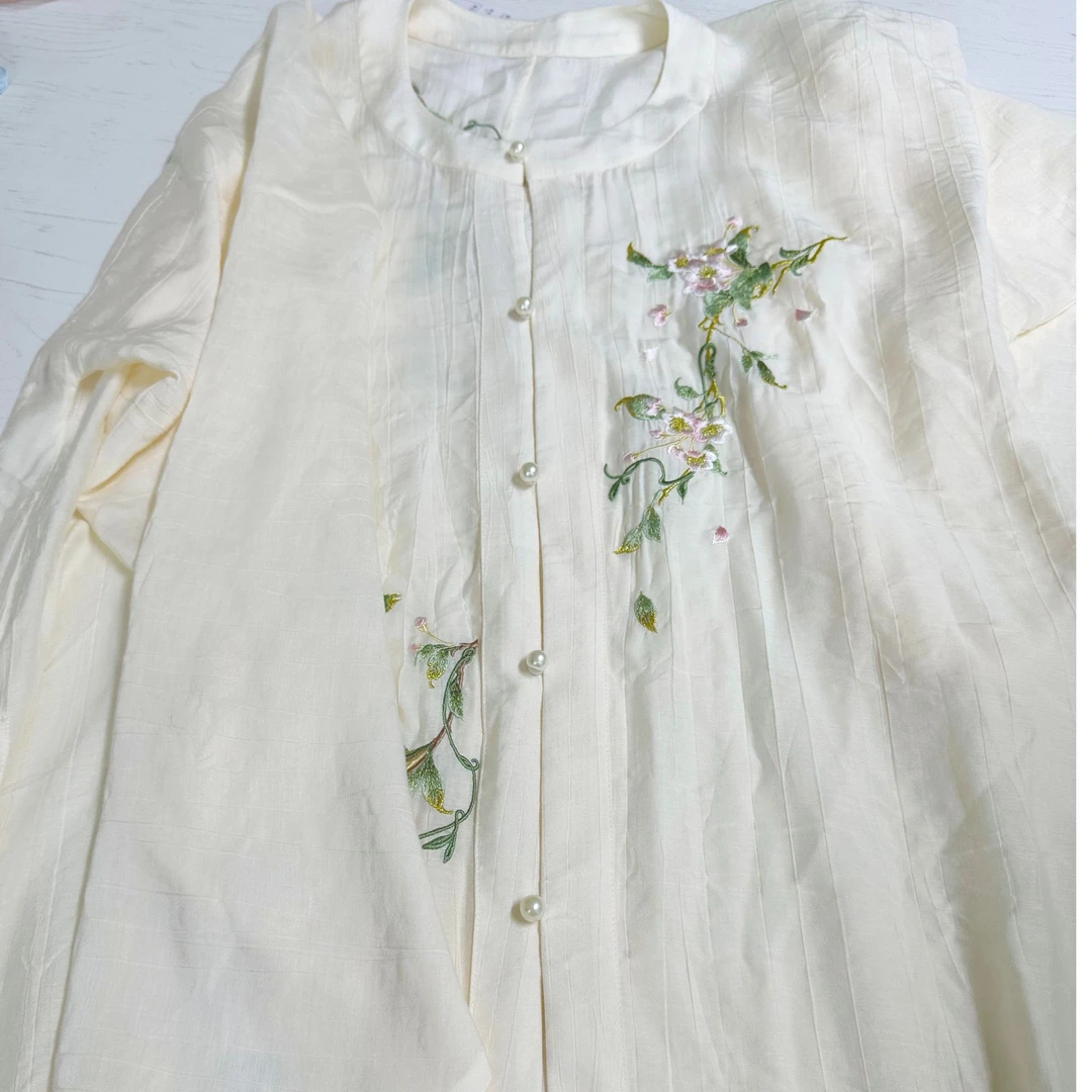 南拾国风新款万历长衫