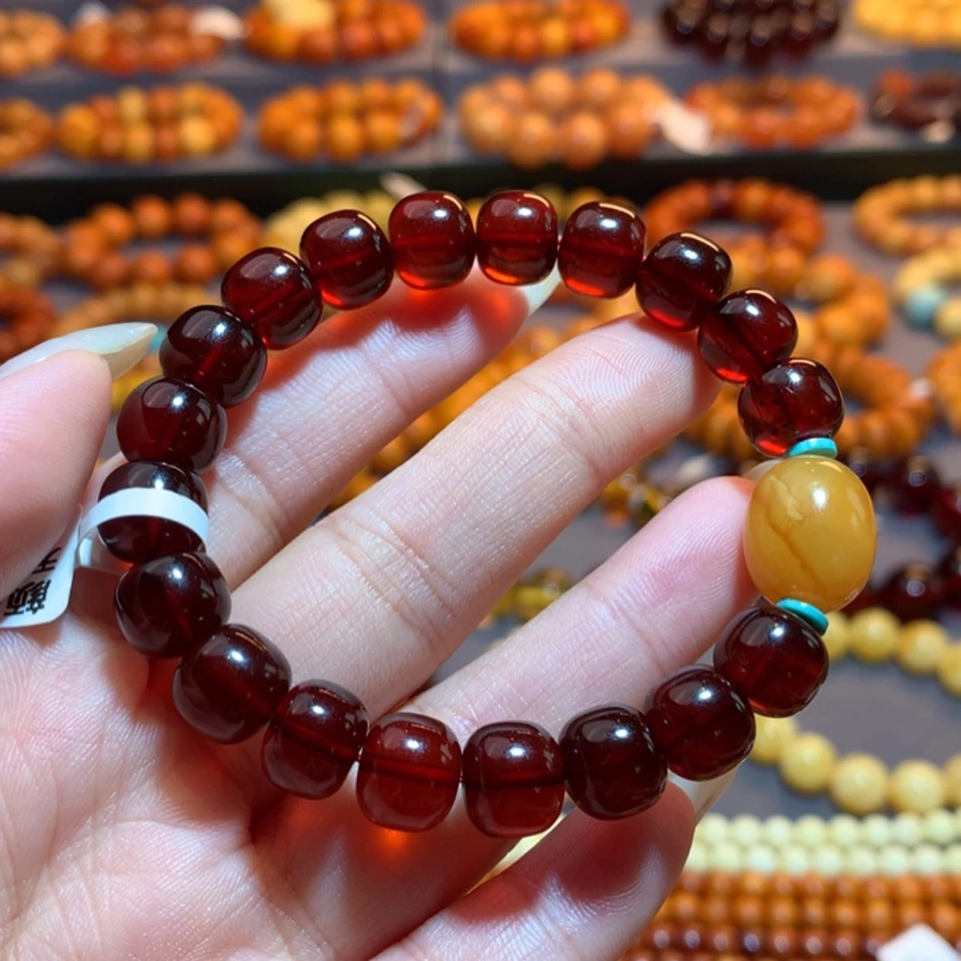 【闪购商品】手串血珀未镶嵌血珀手串