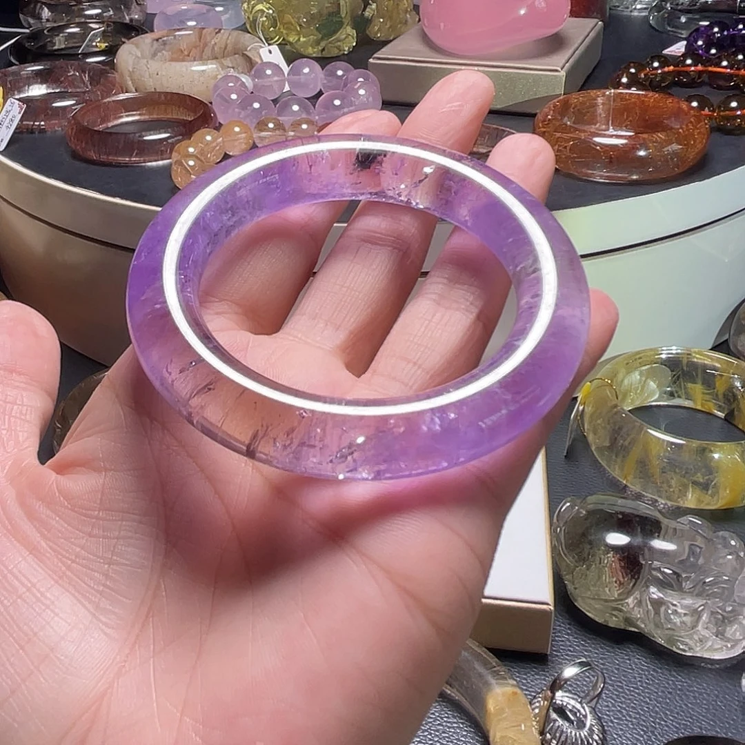 未镶嵌水晶手镯手镯
