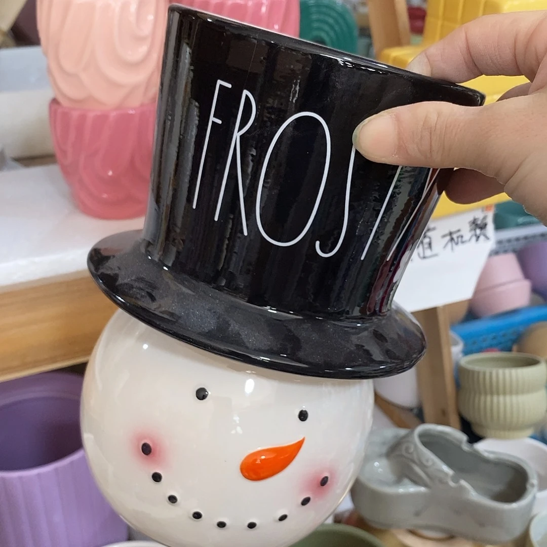 杯子陶盆有孔 瑕疵介意勿拍