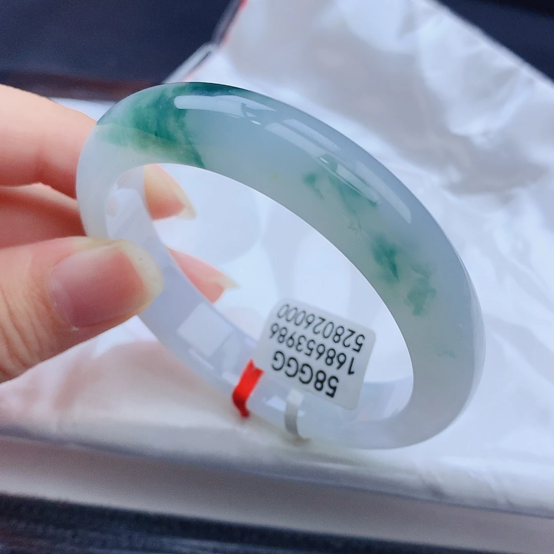 翡翠未镶嵌手镯天然缅甸翡翠A货手镯
