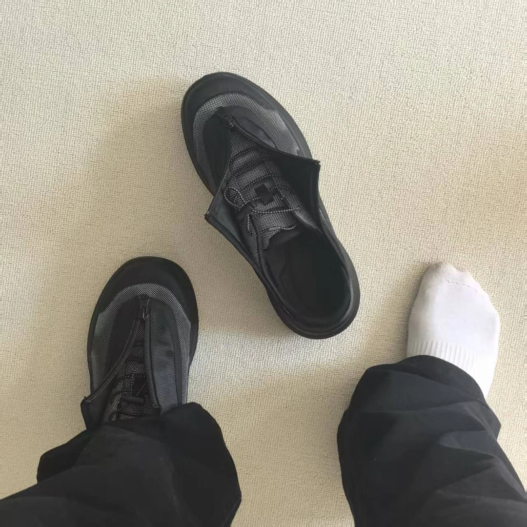 户外百搭舒适慢跑鞋徒步登山鞋休闲鞋厚底增高老爹鞋网面运动鞋男