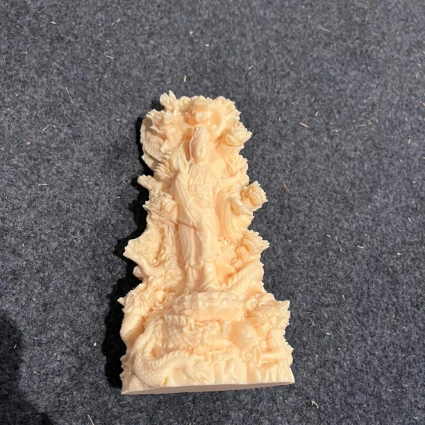 【闪购商品】一念九龙观音摆件一个