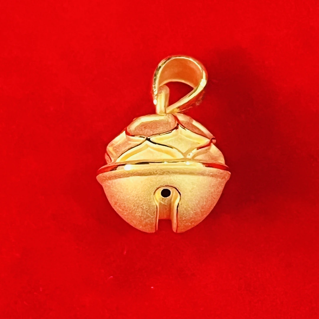 【思思专享】 足金999饰品 铃铛吊坠 1.6 ZP