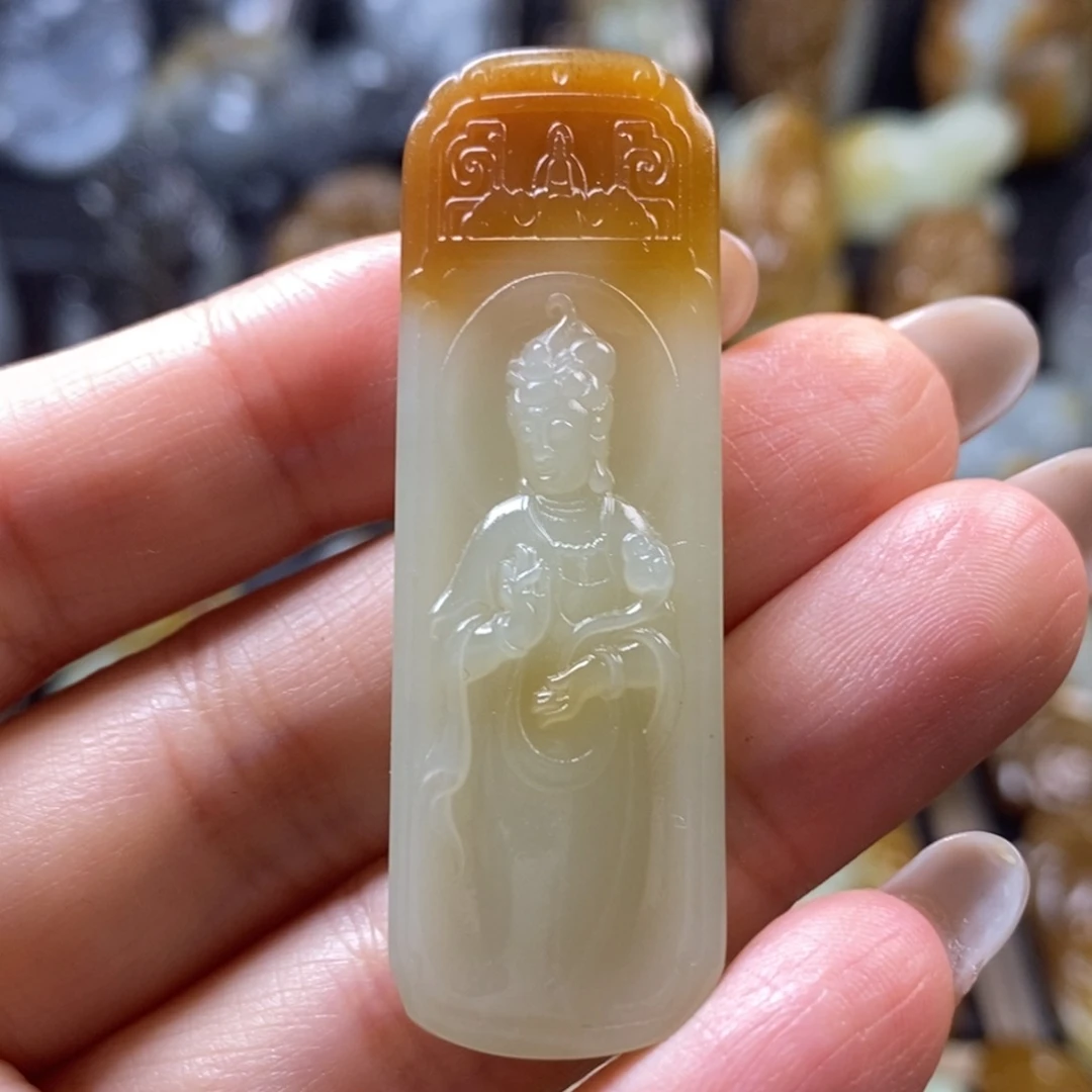 未镶嵌和田玉挂件