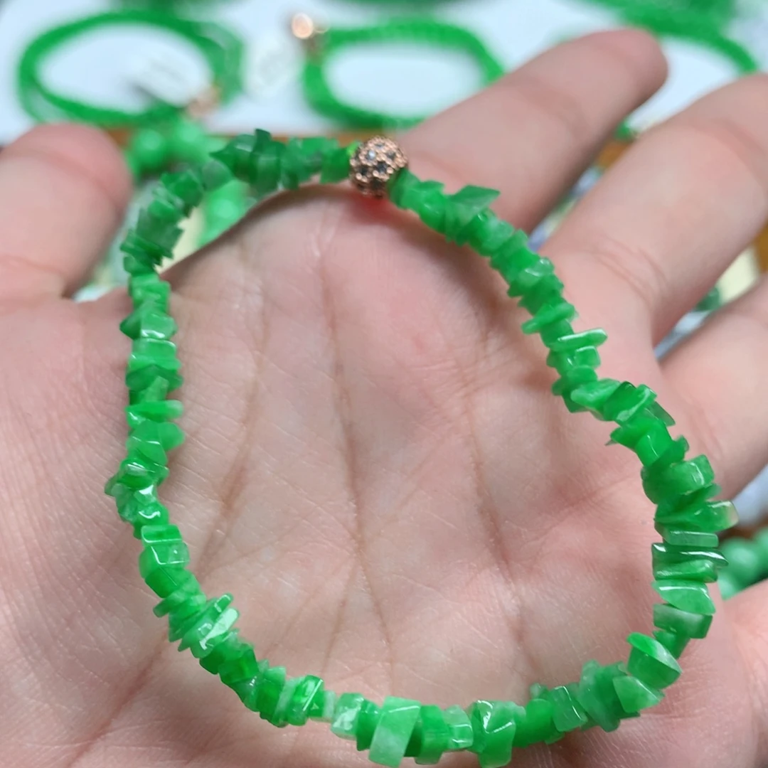 未镶嵌手链翡翠翡翠