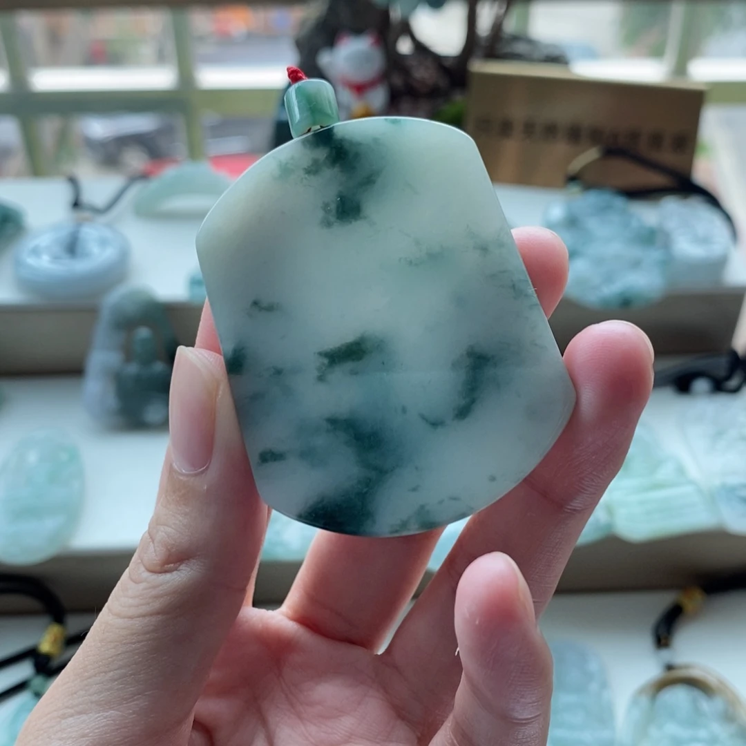 【闪购商品】颈饰未镶嵌翡翠天然缅甸A货翡翠