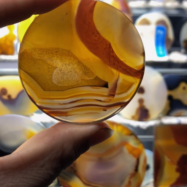 合金玛瑙/玉髓珠宝奇石57