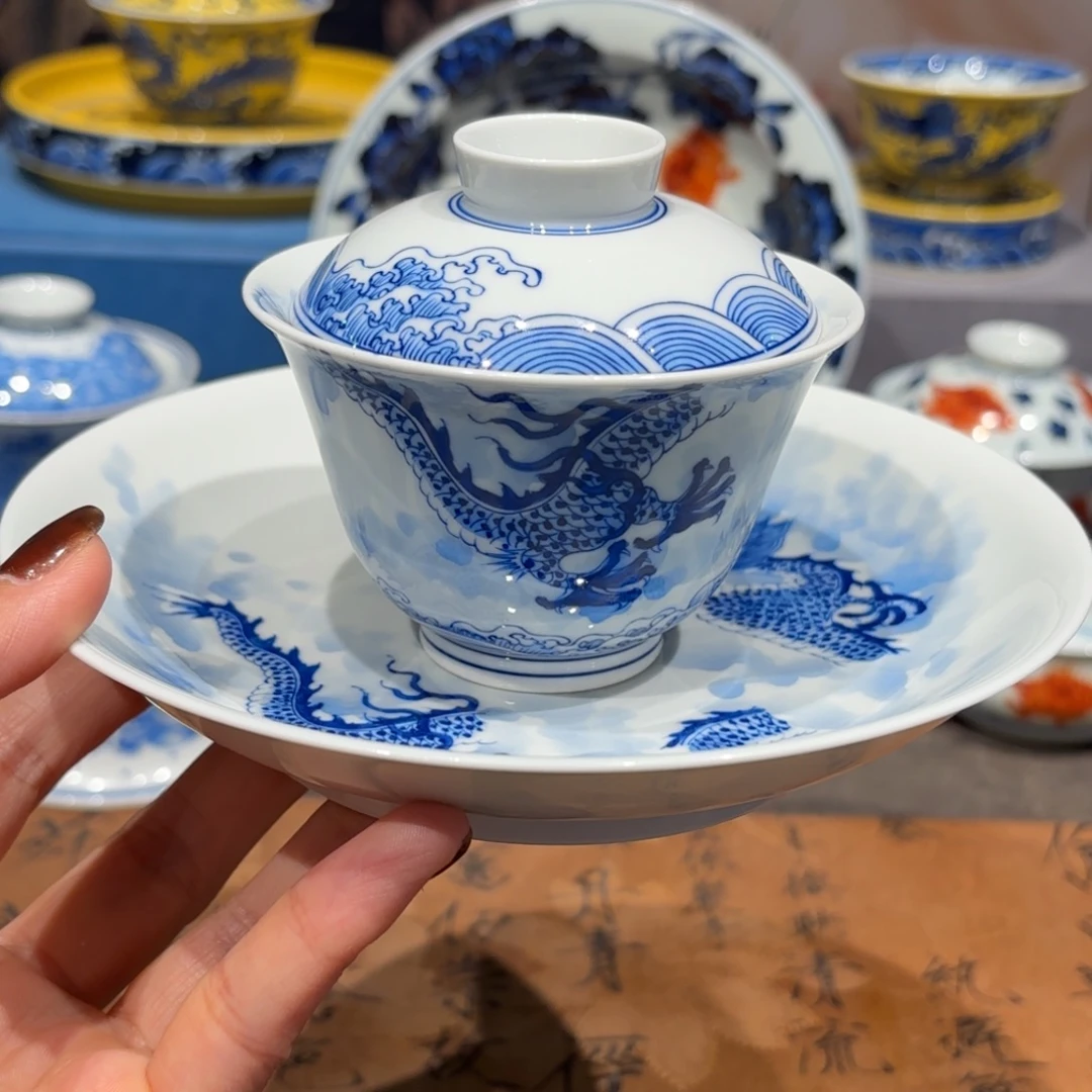 手工手绘陶瓷茶具