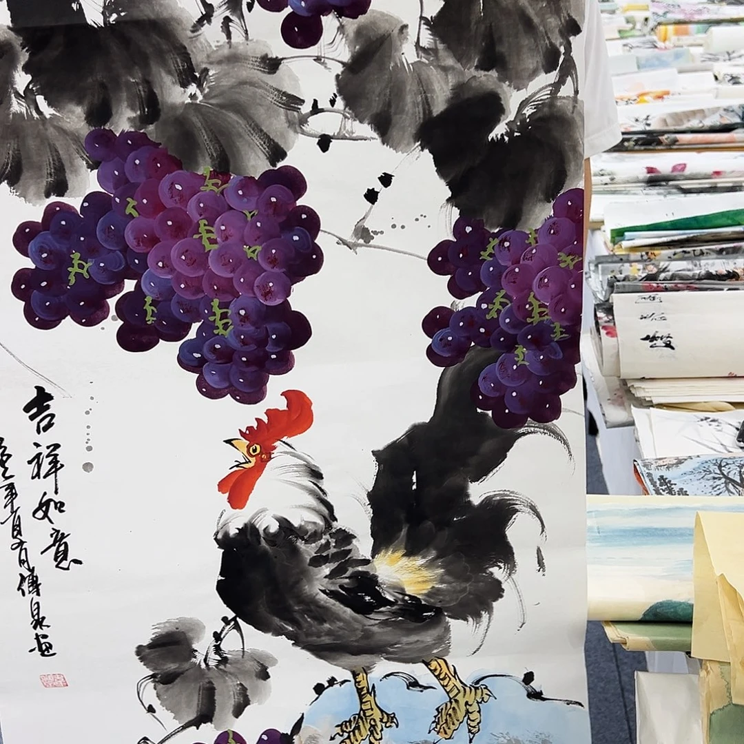 国画纯手绘作品欣赏