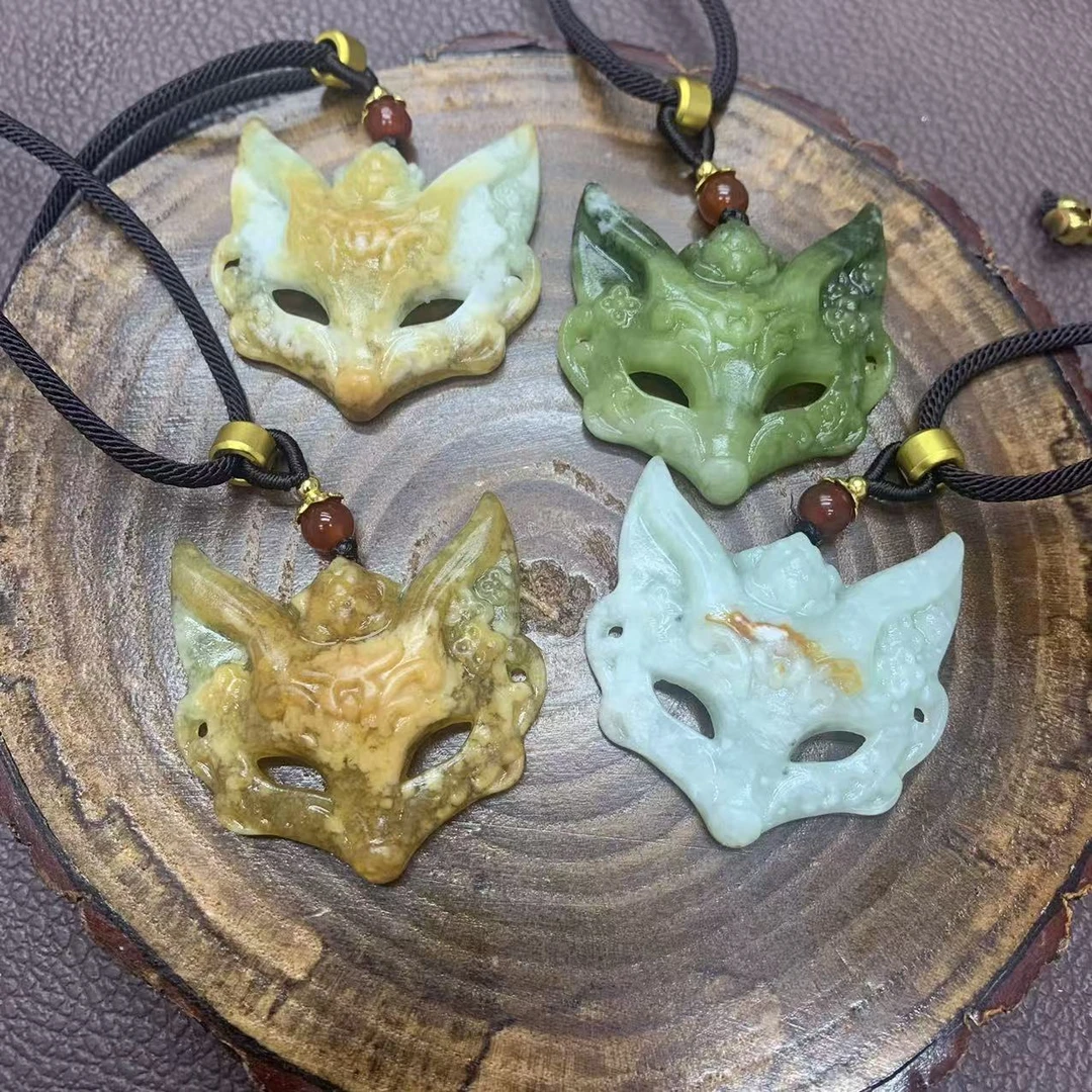 辽阳红精美狐狸吊坠-时尚-百搭-多样性发货拍一发一