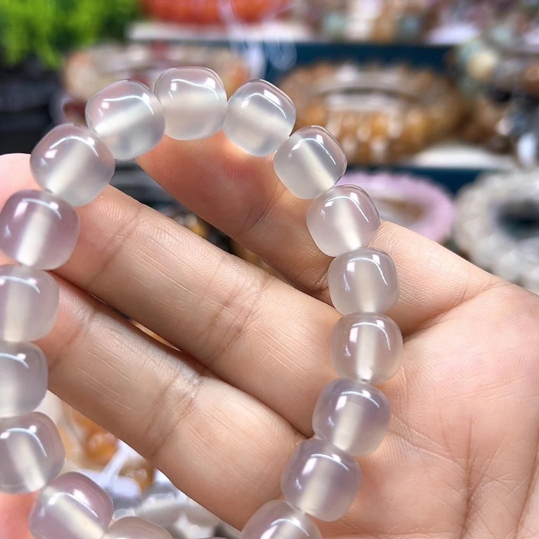 玛瑙/玉髓手链合金王**客