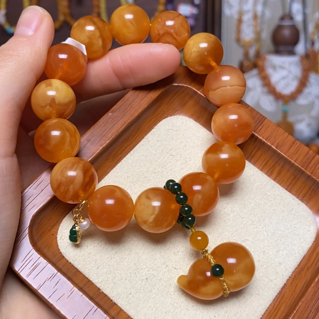 【闪购商品】手链蜜蜡未镶嵌手串