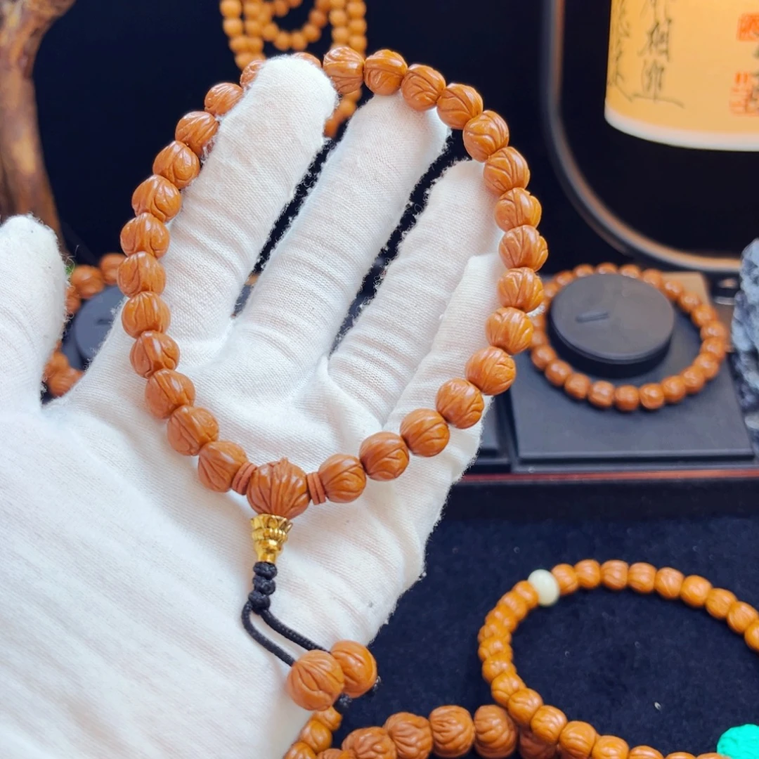 闲***桃核吊坠野生桃核