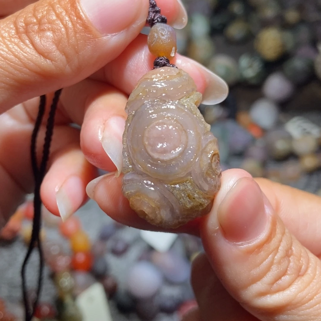 未镶嵌玛瑙/玉髓珠宝半成品