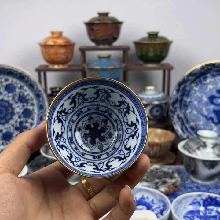 凯***客景德镇手工手绘陶瓷