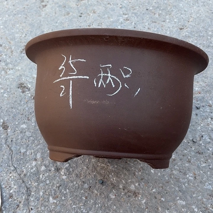 宜兴紫砂花盆，现货发