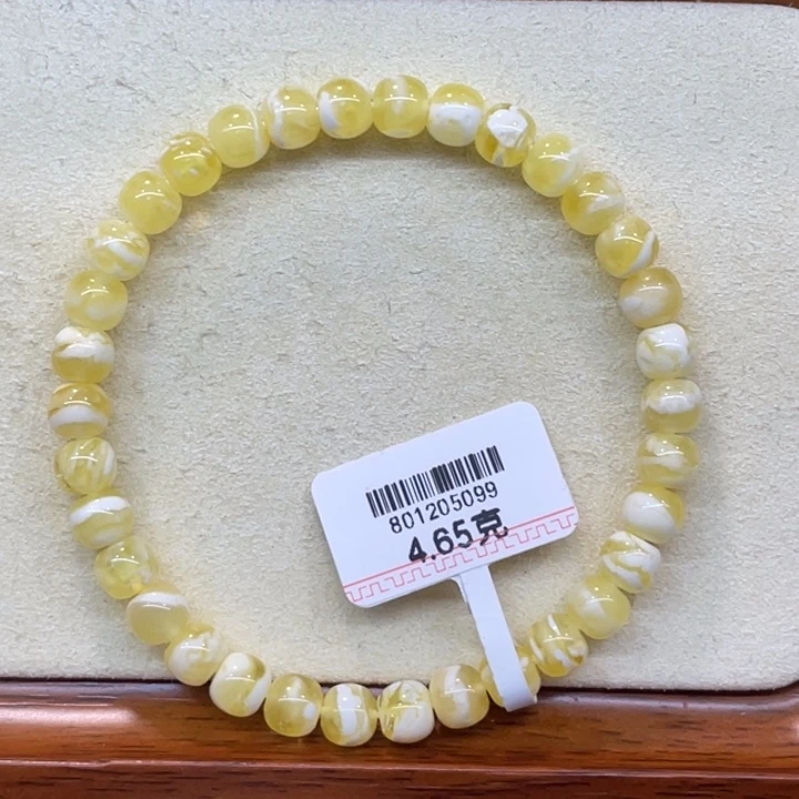蜜蜡未镶嵌手链蜜蜡
