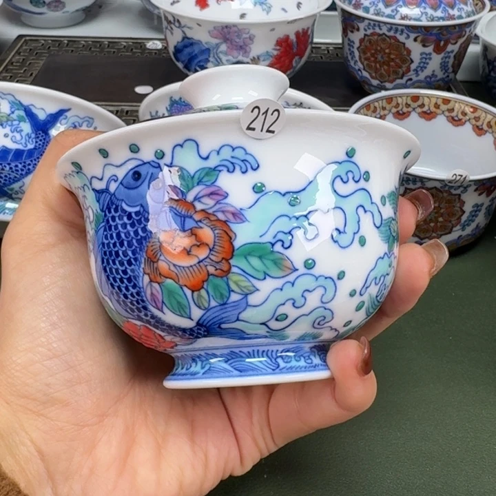 沙沙手工手绘茶具212