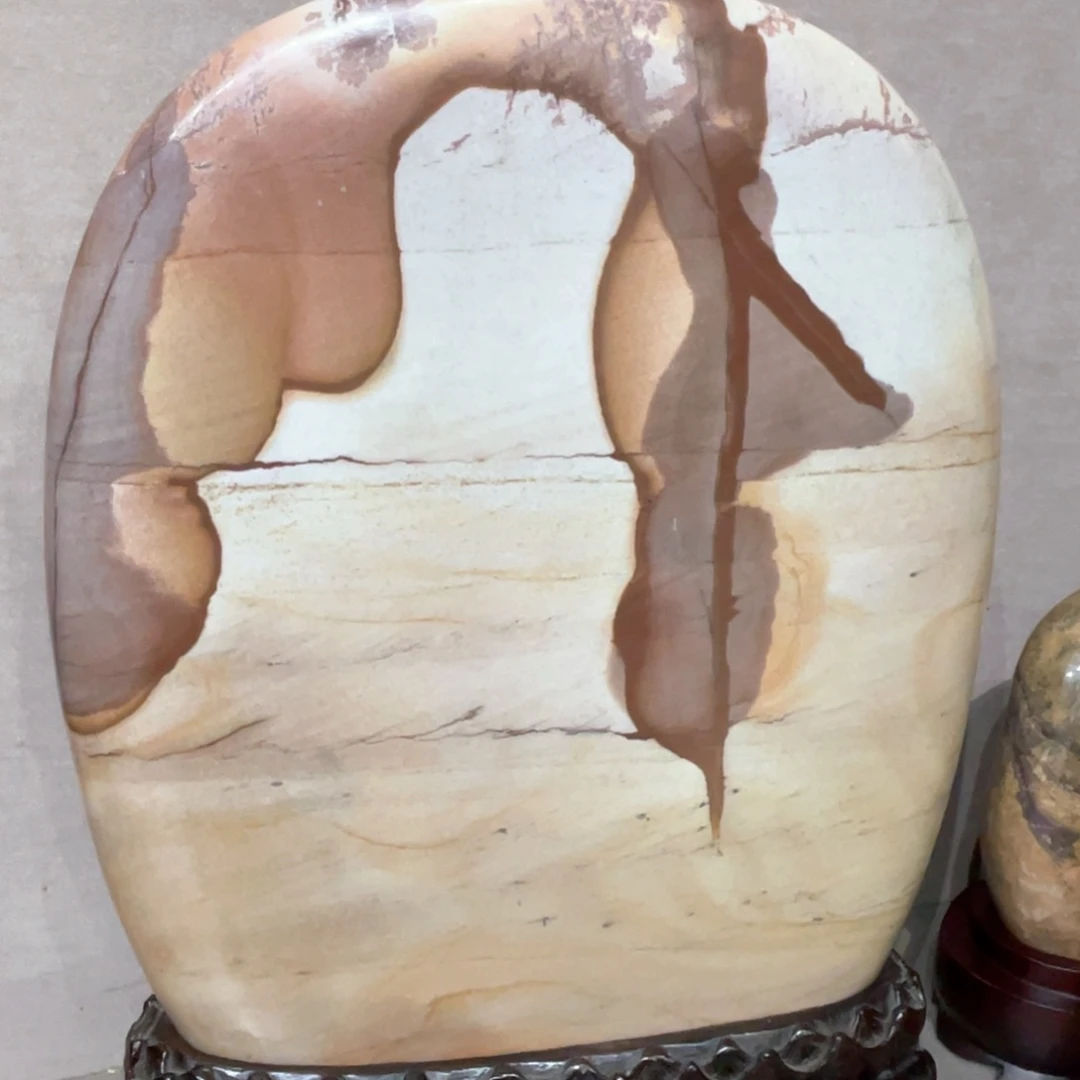 法***鸿彩石三峡清江画面石