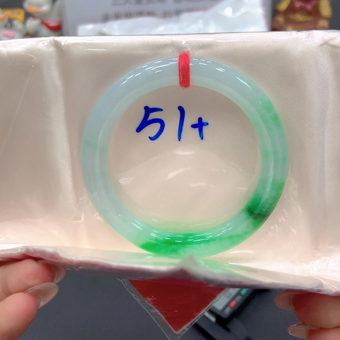 未镶嵌手镯翡翠51圆15号链接
