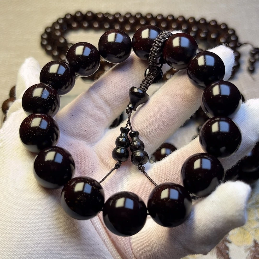 檀香紫檀（小叶紫檀）1.5 15颗带星