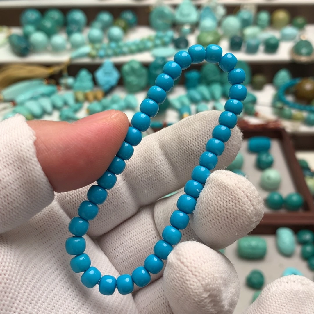 绿松石未镶嵌散珠