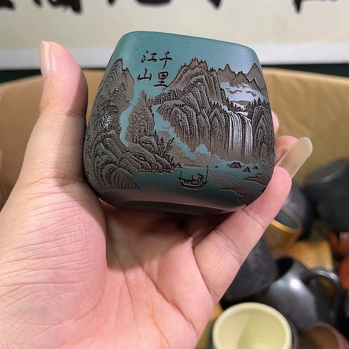 茶杯紫砂全手工紫砂主人杯