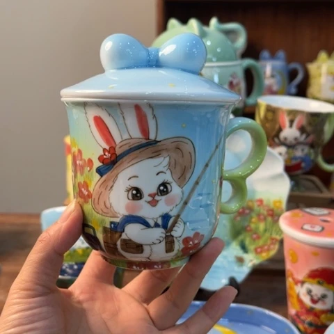 炉景德镇釉下手绘陶瓷
