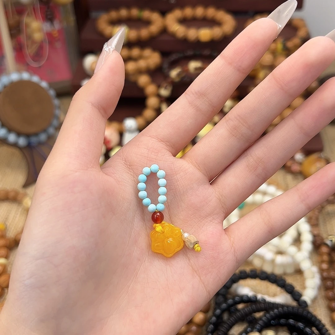 菩提根/象牙果手串z***丹提溜配件