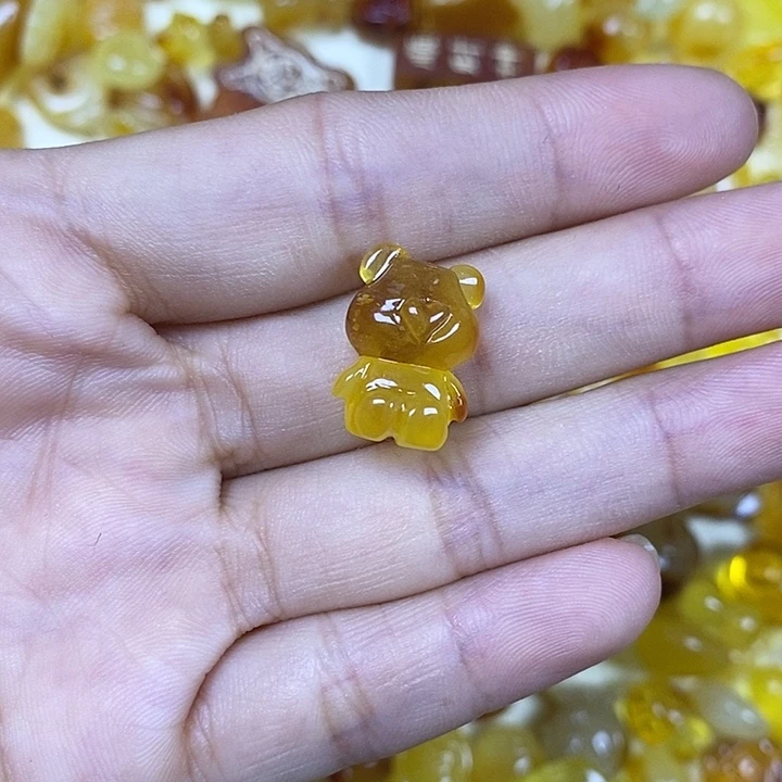 吊坠橄榄核小熊36