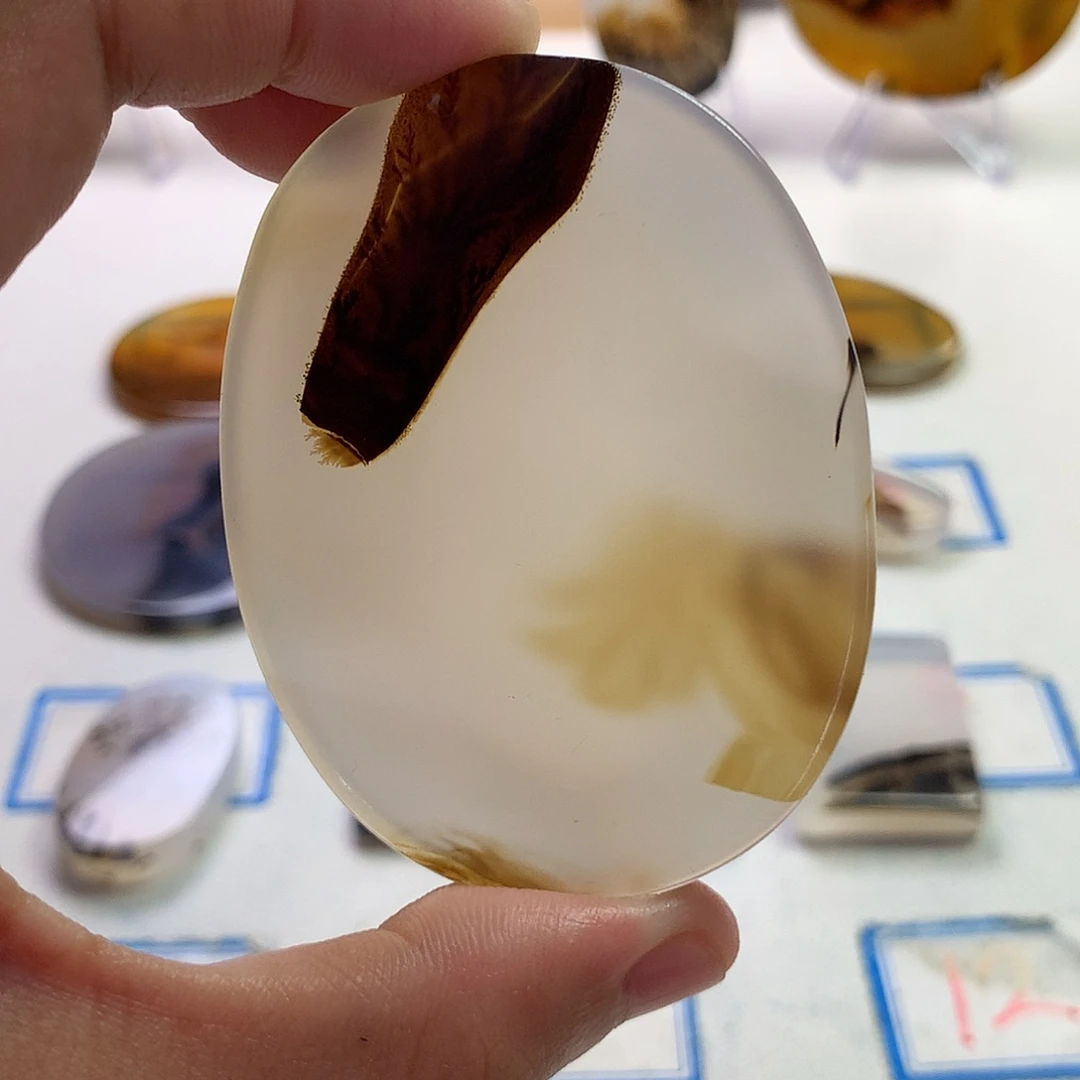 玛瑙/玉髓未镶嵌珠宝半成品