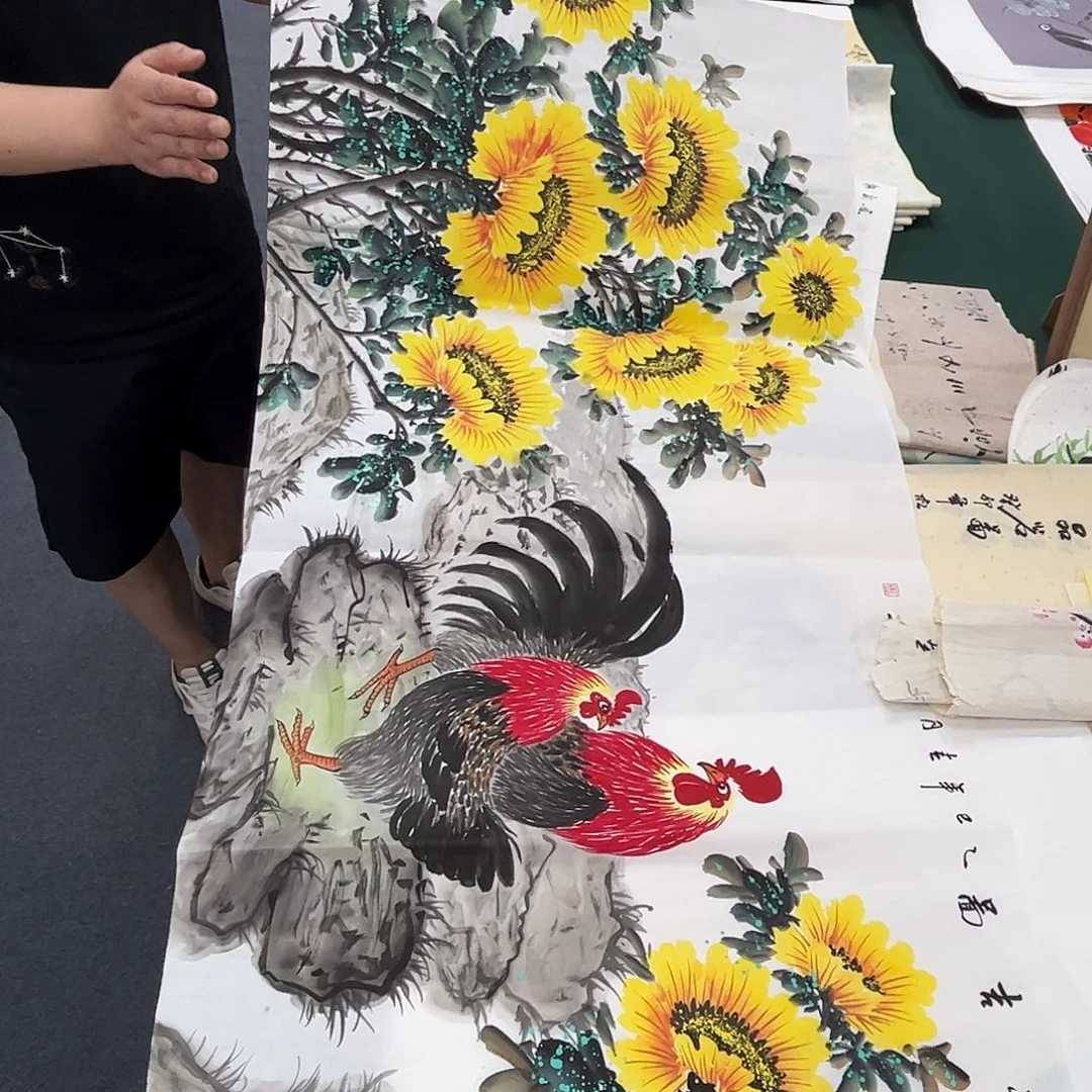 国画宣纸国画作品纯手绘