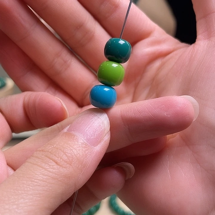 19 高瓷玉化精品配珠3颗10mm