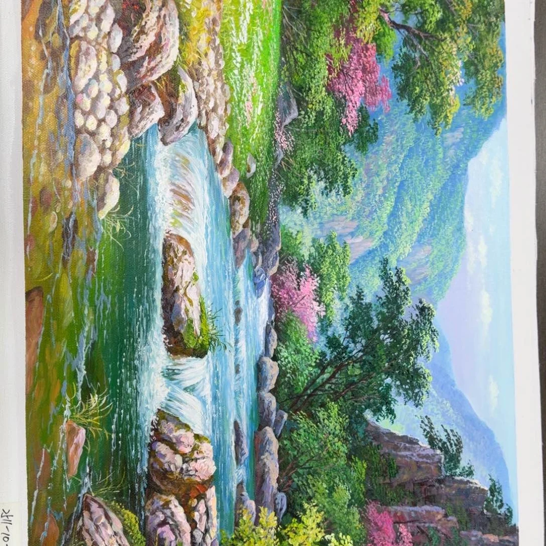 油画在哪呢我想问一下