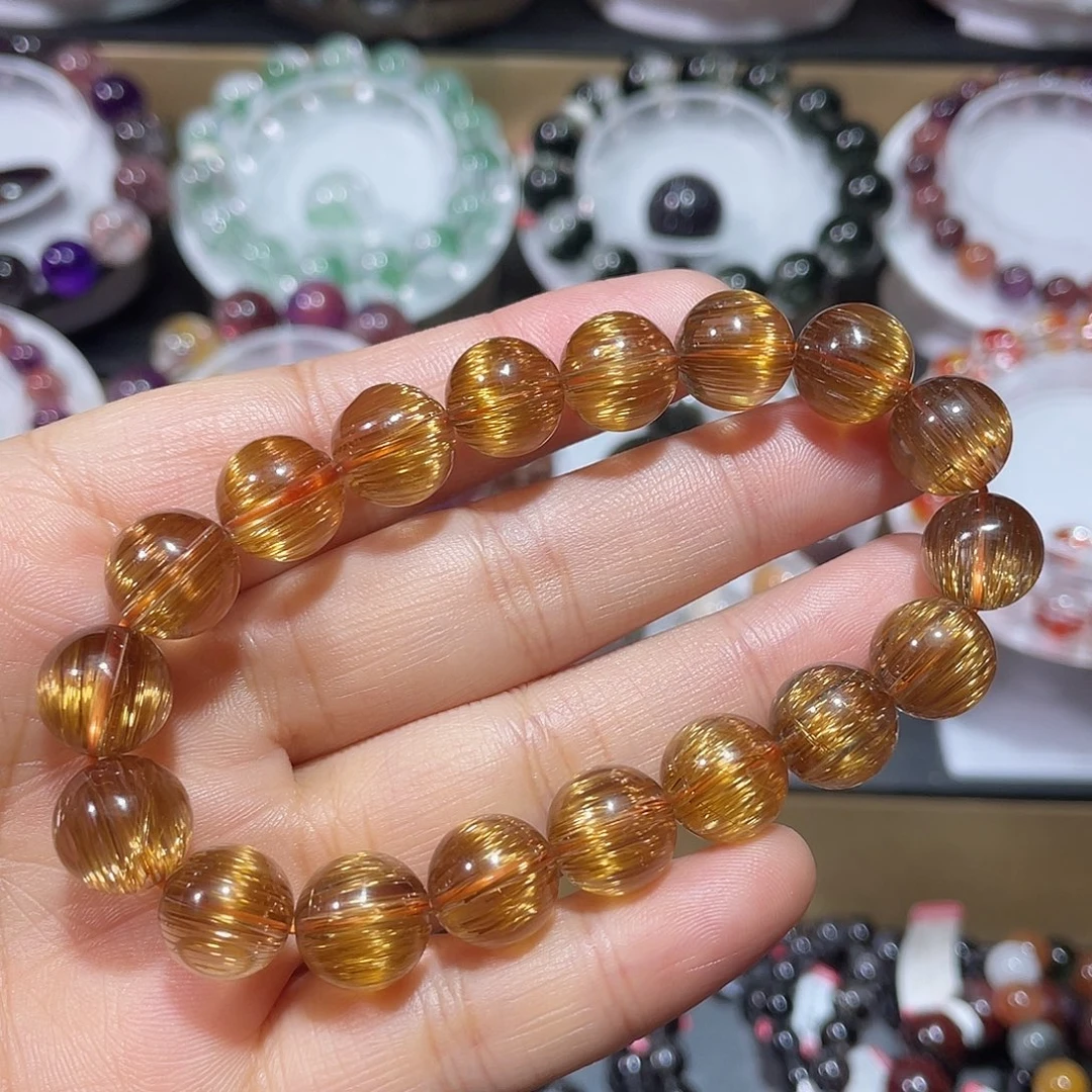 水晶未镶嵌手串铜顺发手串