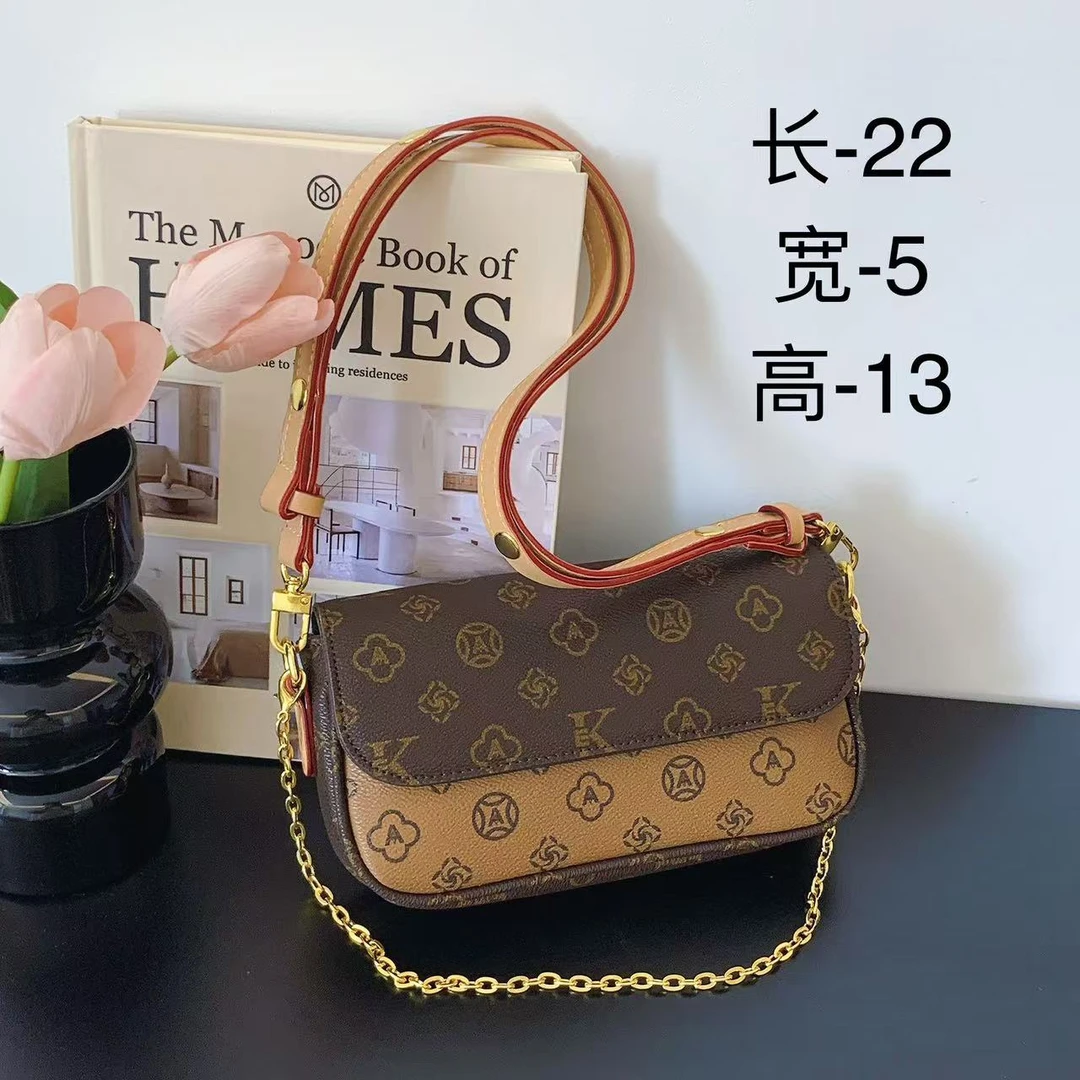 【1003】麻将包时尚百搭休闲新款单肩斜挎潮流高品质印花女包女士包