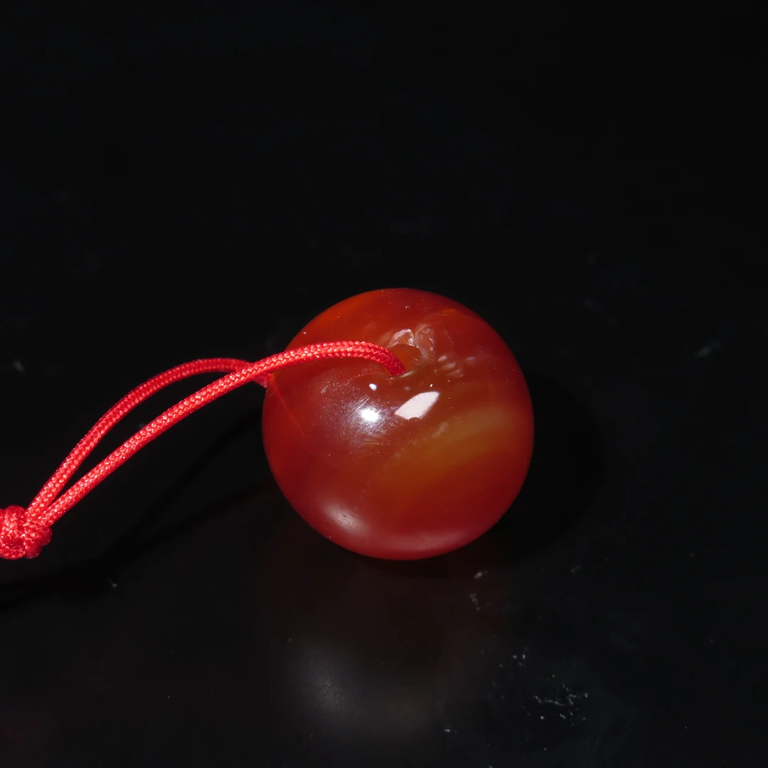 明代红玛瑙珠/MZ174781/玛瑙/民族文物