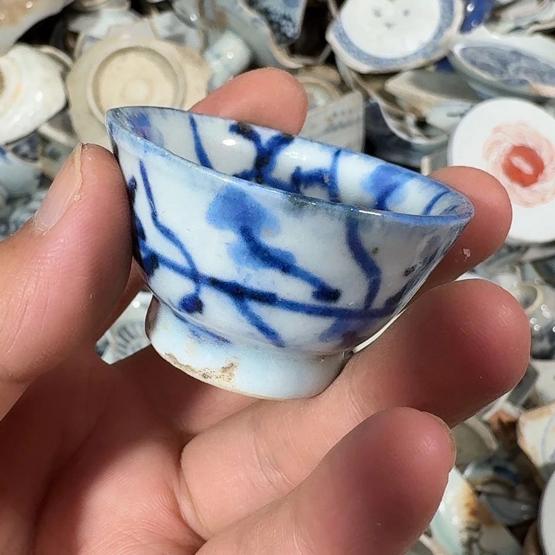 高***干瓷片瓷片标本，顺丰包邮