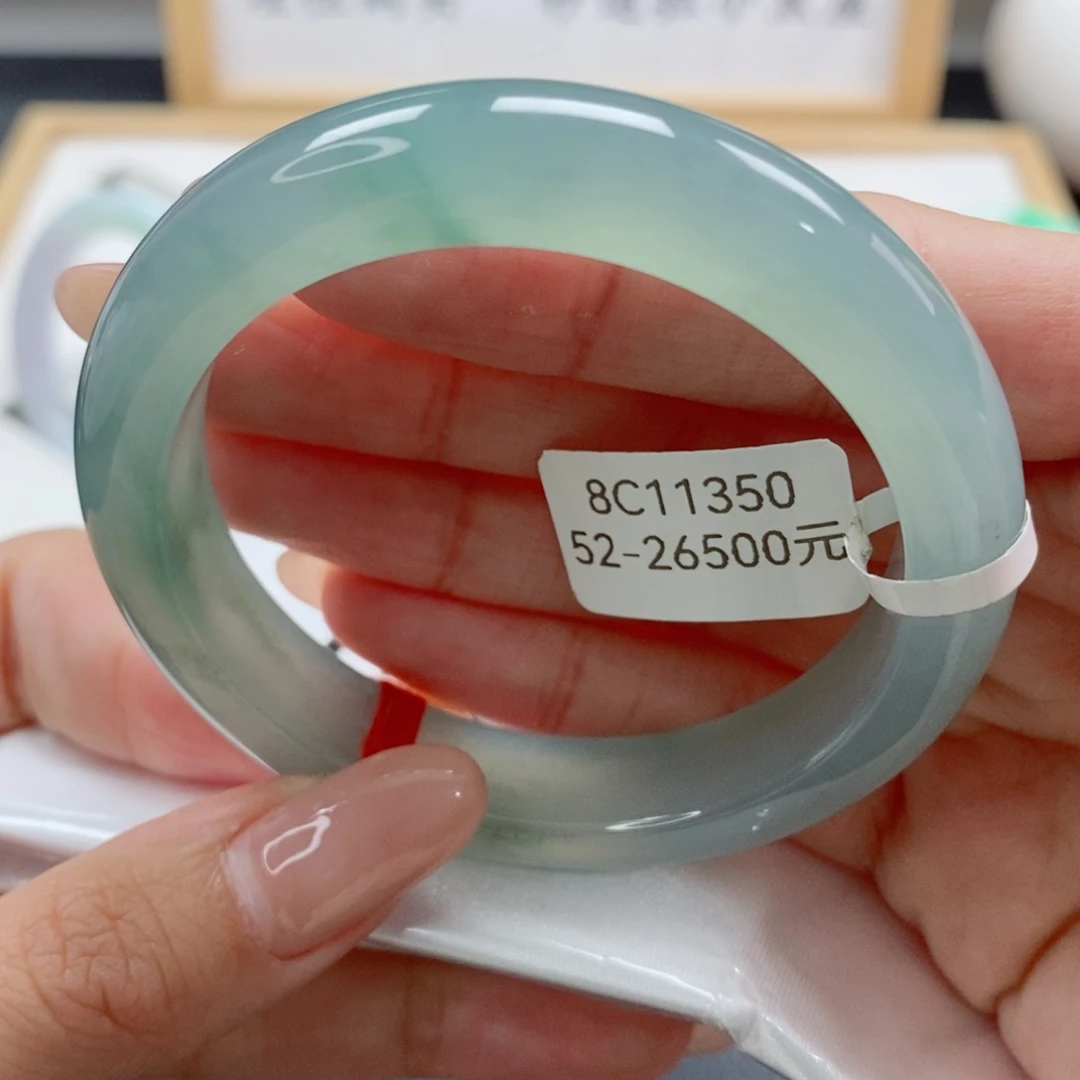 未镶嵌手镯翡翠天然A货翡翠手镯