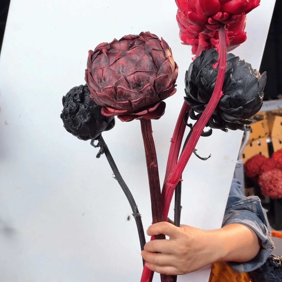 A17 洋蓟永生花一套