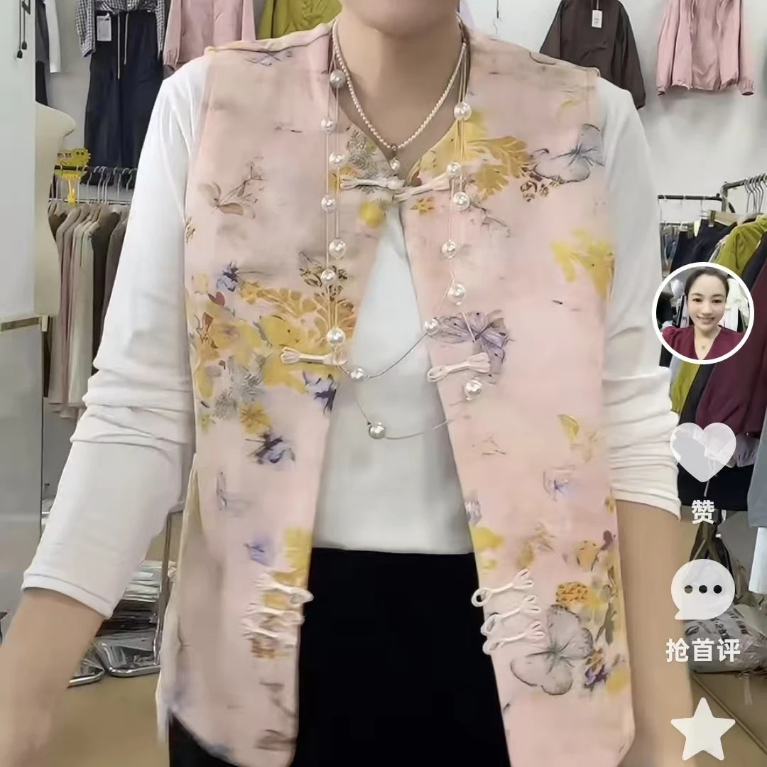 新款国风盘扣马甲66