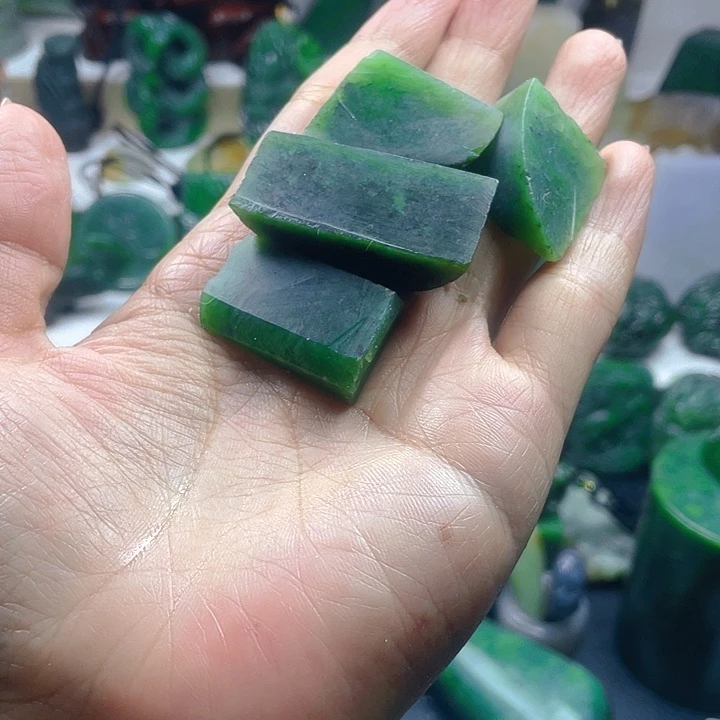 未镶嵌和田玉珠宝半成品