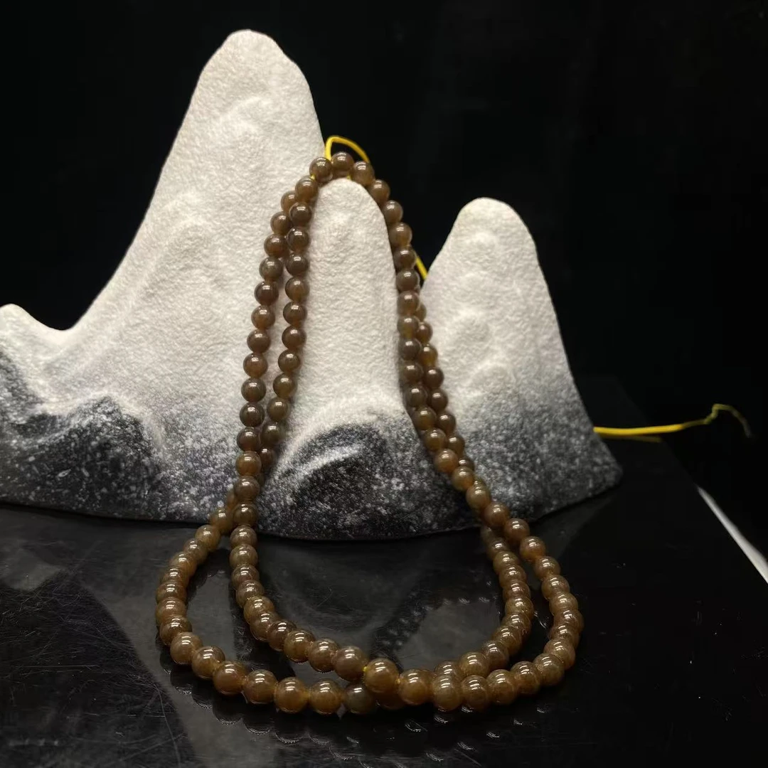 S519 和田玉珠链 QQ329501