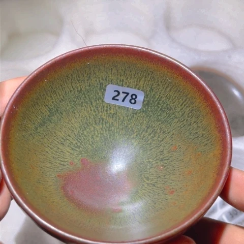 茶盏原矿原釉柴烧建盏