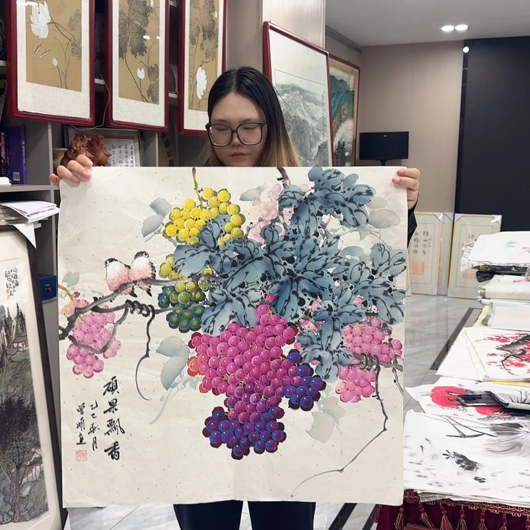 国画国画作品多次入选