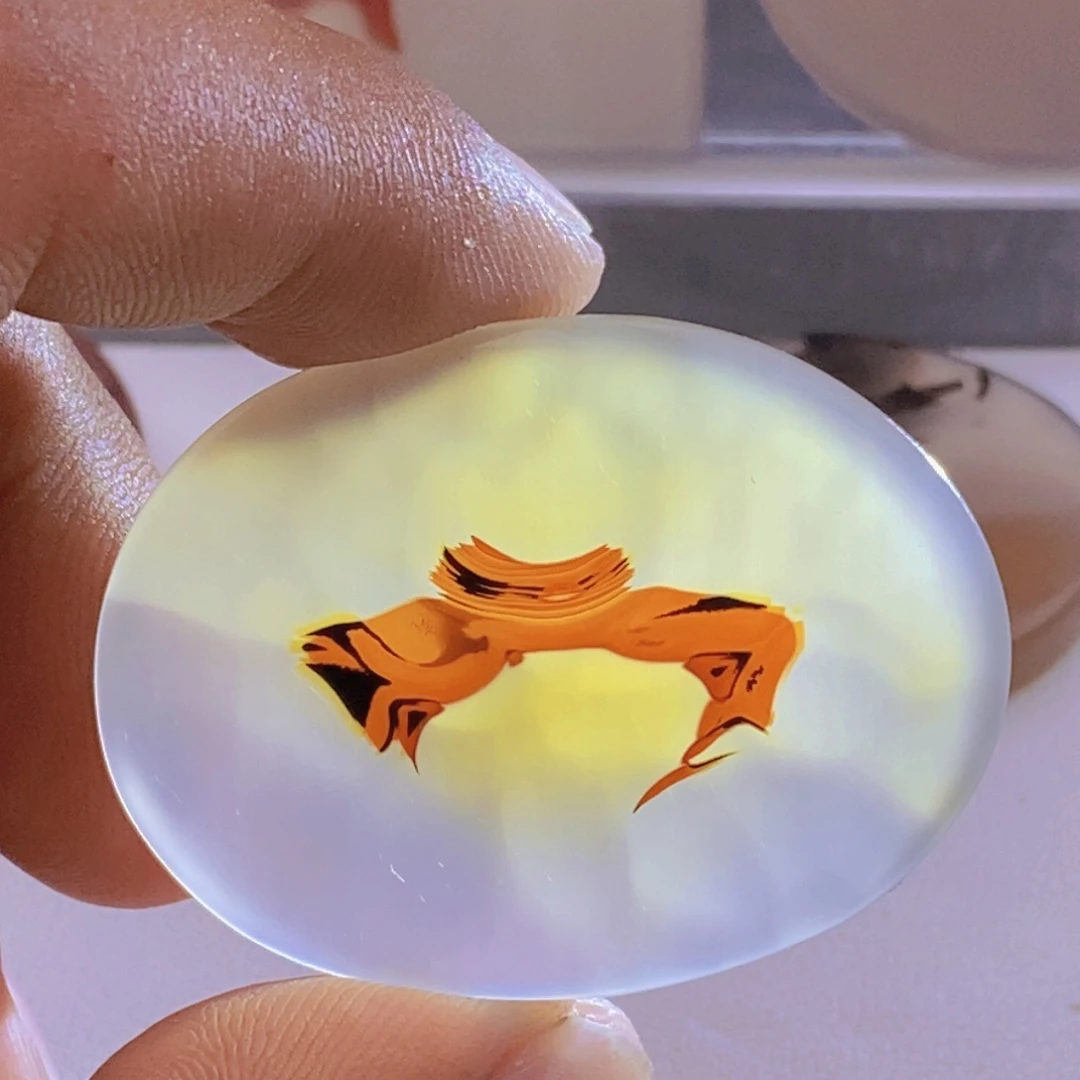 6***0玛瑙/玉髓吊坠(不含链)未镶嵌