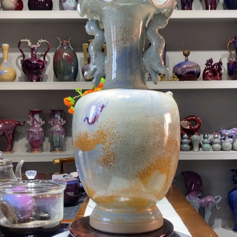 【闪购商品】瓷片钧瓷艺术作品……