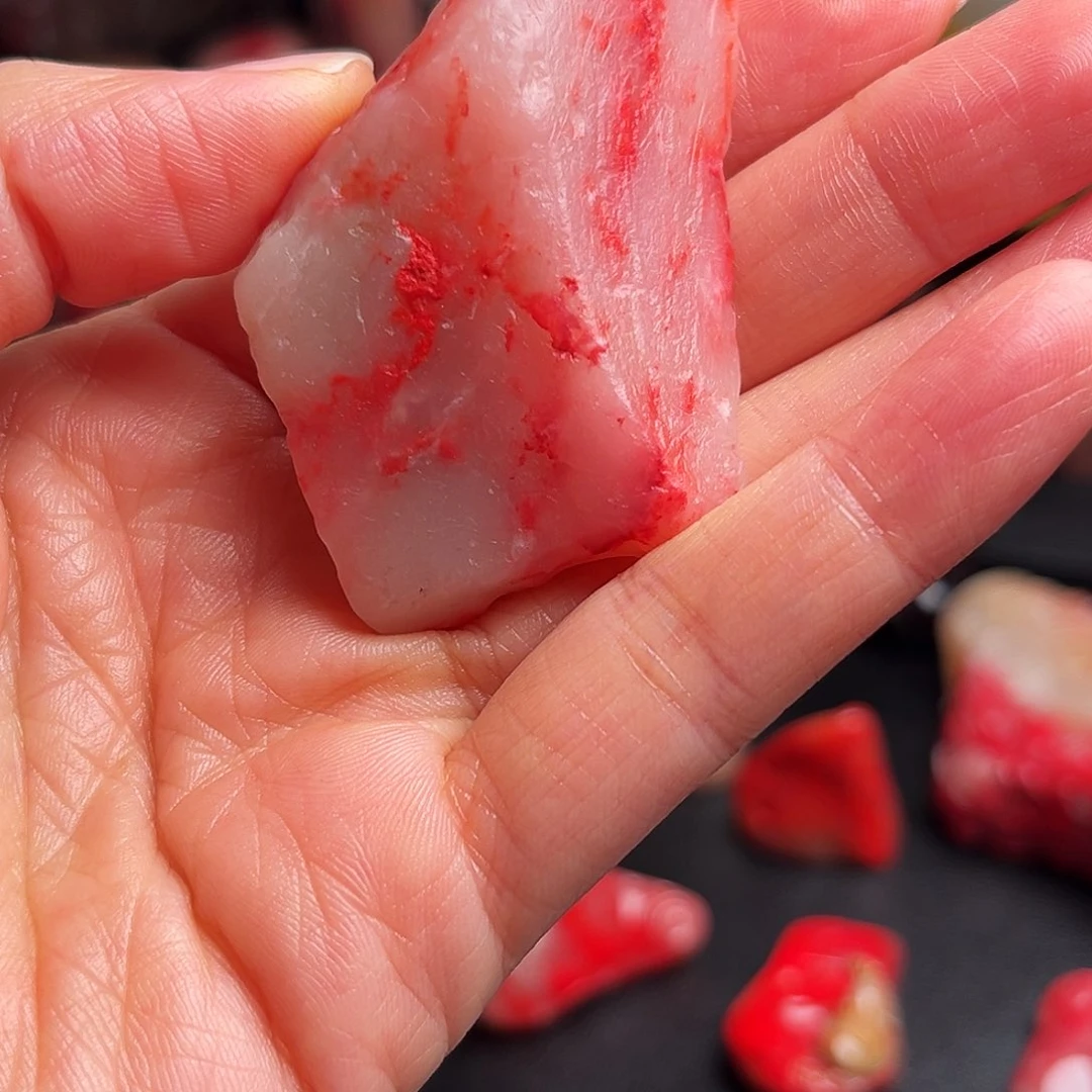 巴林石其他鸡血石原石